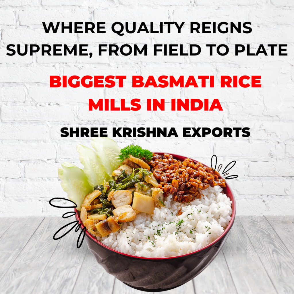 Biggest BasmatI Rice Mills in India